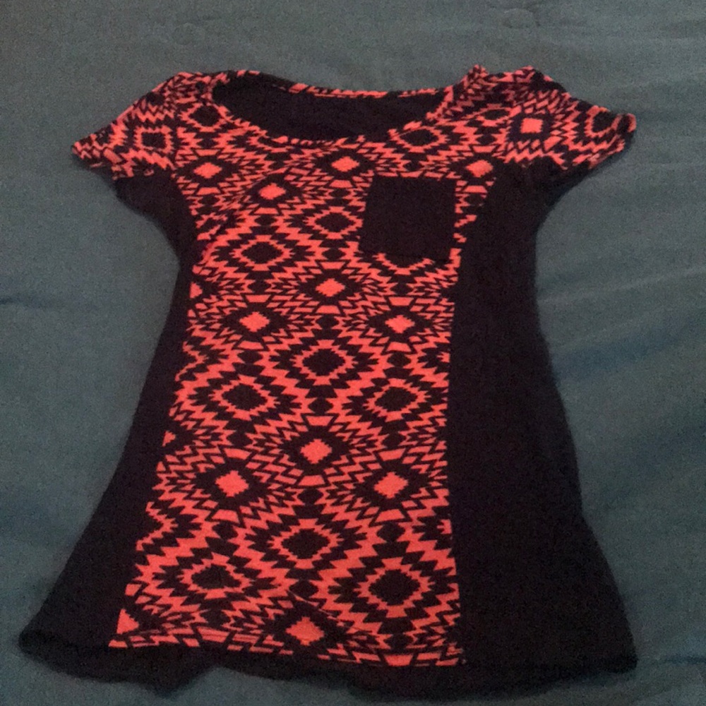 Aztec pattern shirt